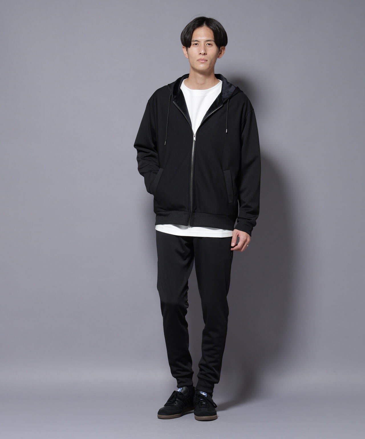 MC｣coveross(R) フリースボンディングジップアップパーカー | NANO