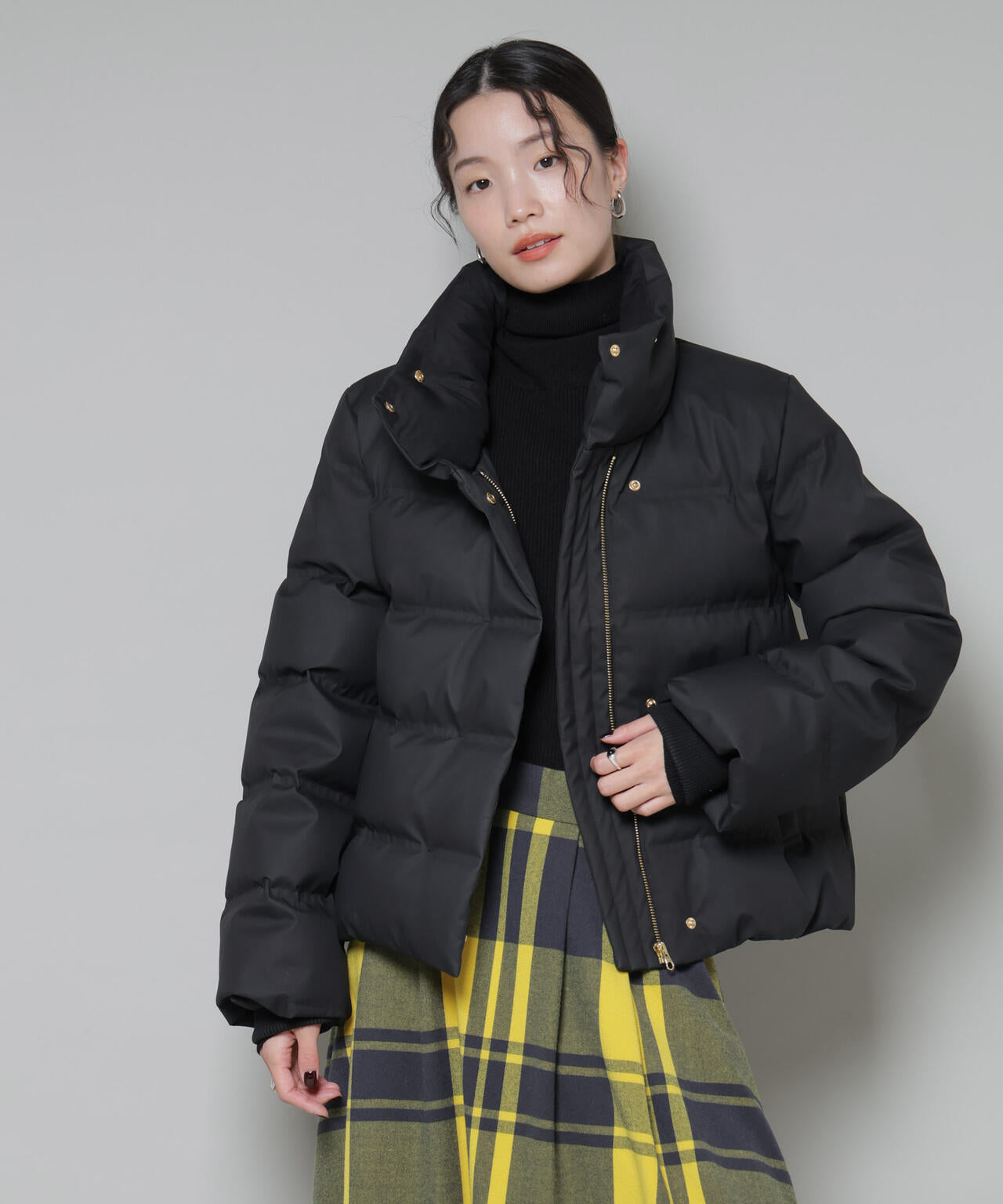 ボリュームネックダウンショートコート | NANO universe（ナノ