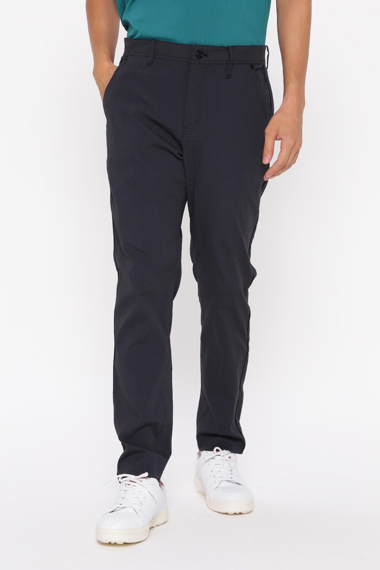 ストライプドビー 吸水速乾UV接触冷感 5ポケットパンツ | MASTER BUNNY