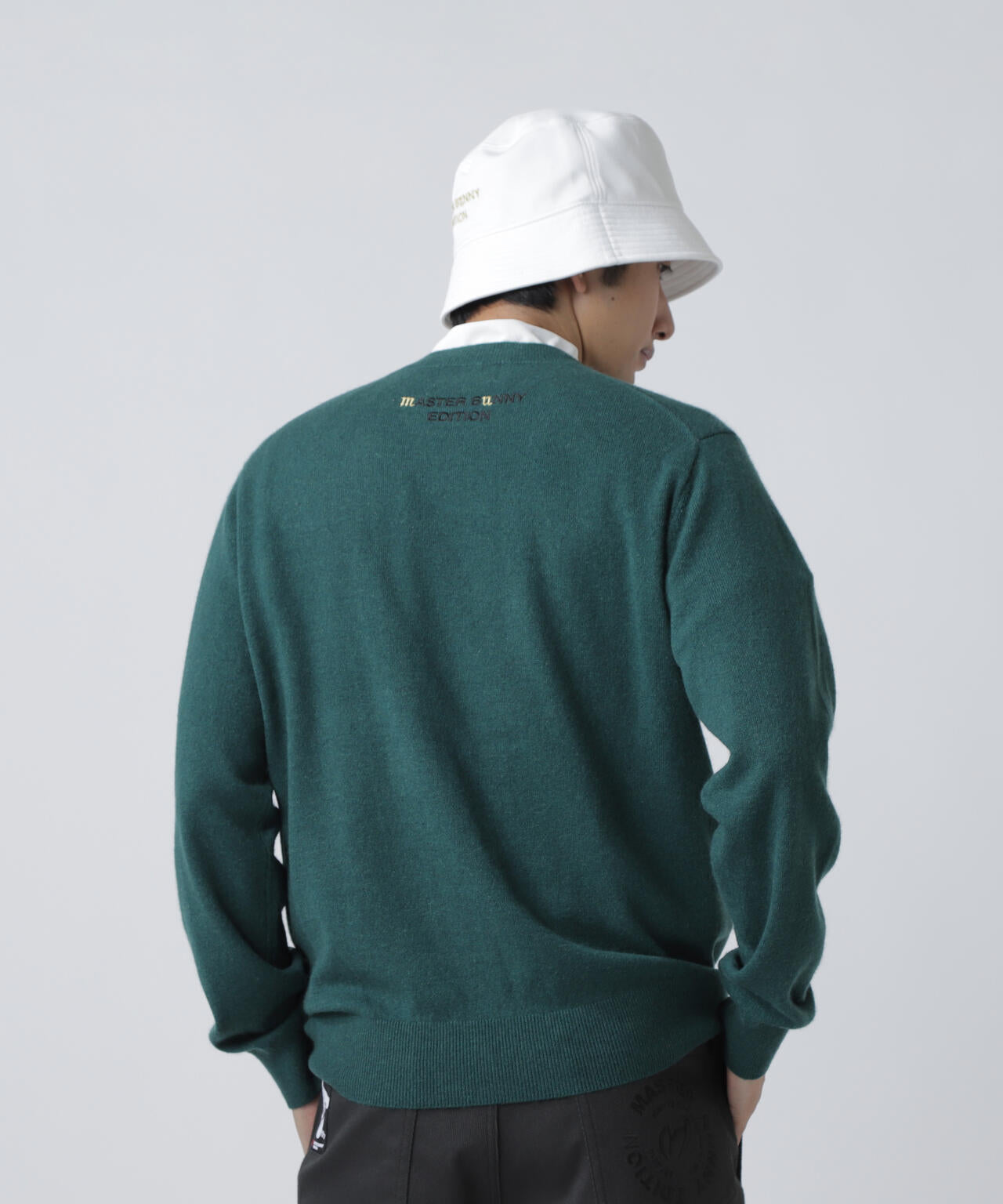 上田桃子プロコラボカラーあり】カシミヤクルーネックニットプル