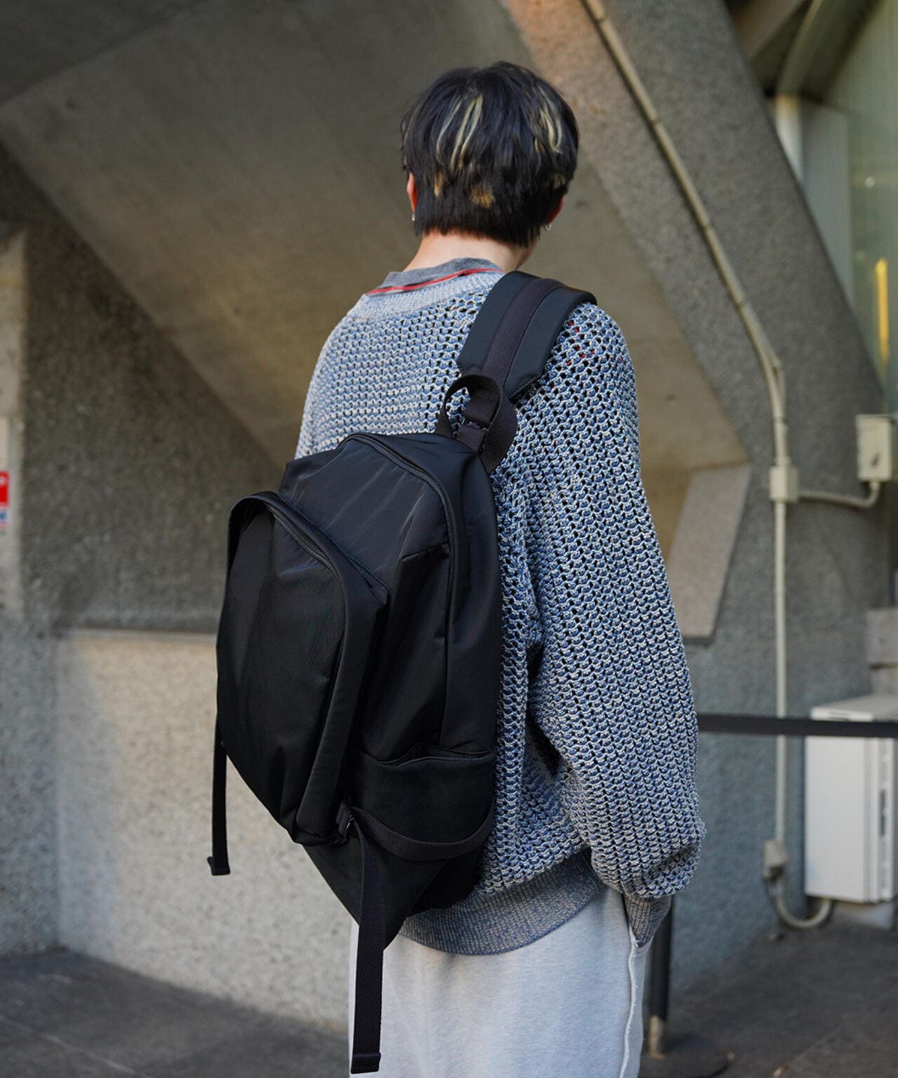 soe/ソーイ/【LHP EXCLUSIVE】LEATHER ONE SHOULDER B.P | L.H.P