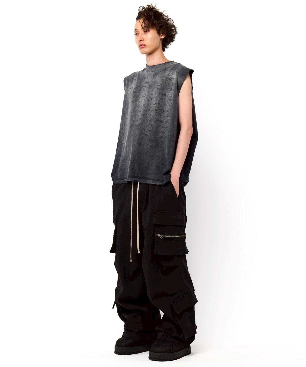 DankeSchon/ダンケシェーン/PREMIUM SUPER STRETCH TC BLACK WIDE ZIP