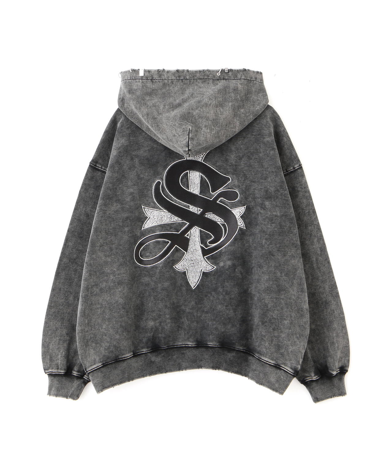 SUPPLIER/サプライヤー/【LHP EXCLUSIVE】VINTAGE WASH PIERCED ZIP