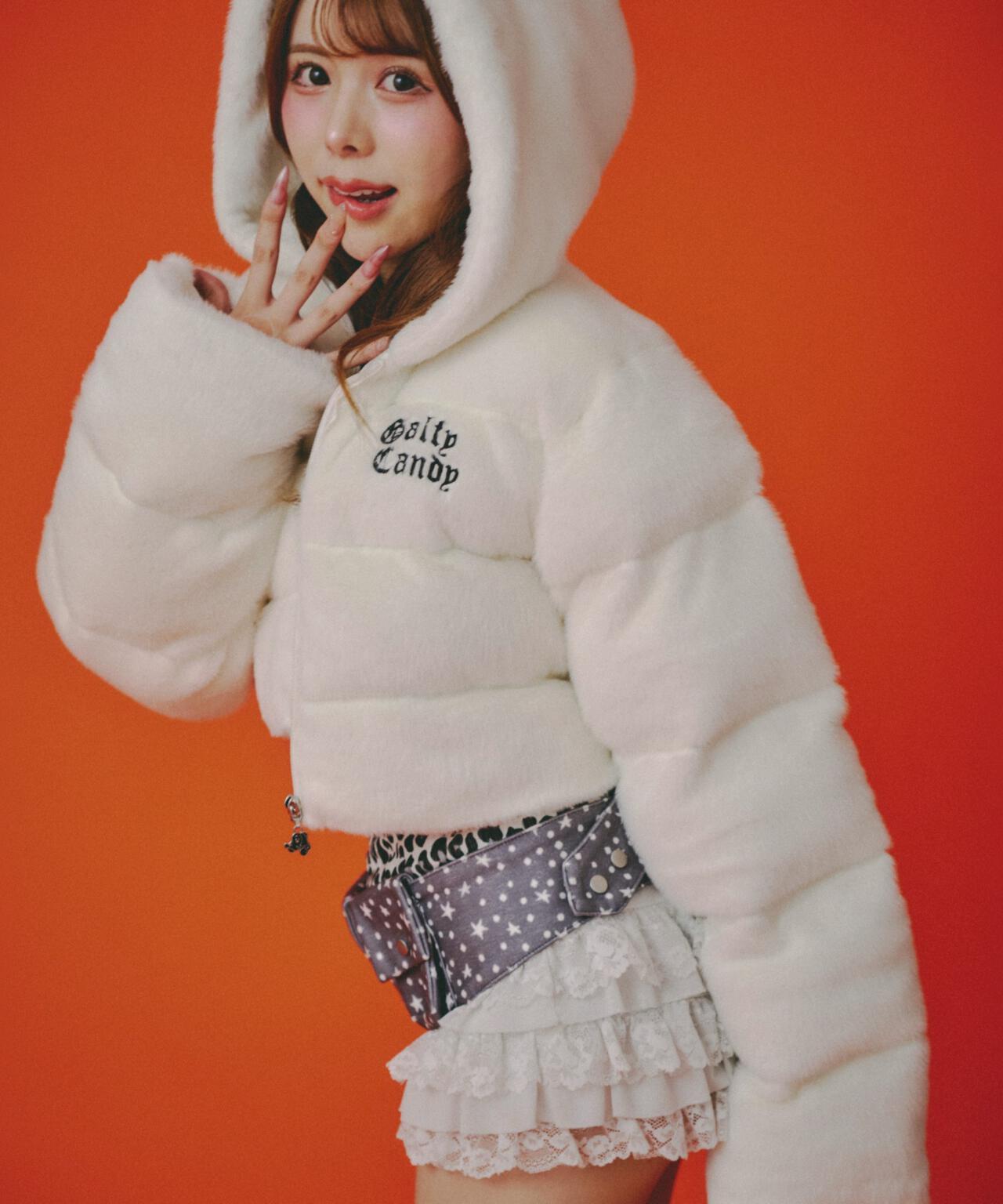 GALFY/ガルフィー/ギャルもこふわブルゾン | L.H.P（エルエイチピー