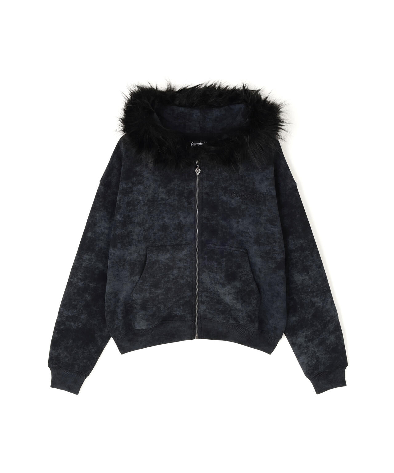 SUPPLIER/サプライヤー/FAUX FUR CROSS ZIP HOODIE | L.H.P