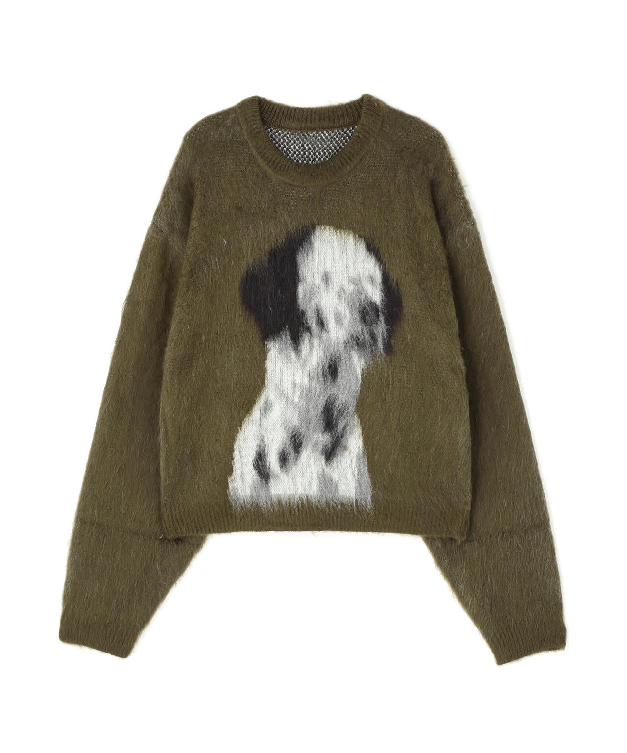 Knuth Marf（クヌースマーフ）dalmatian shaggy knit(unisex) | B'2nd