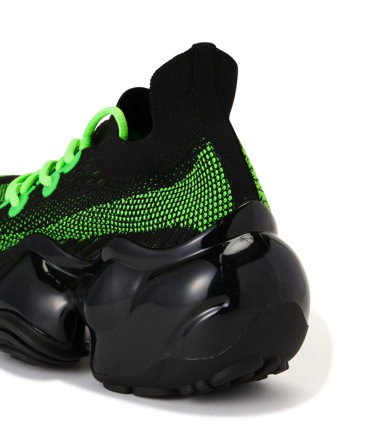 grounds/グラウンズ/MOOPIE EL/BLACK NEON GREEN | ROYAL FLASH