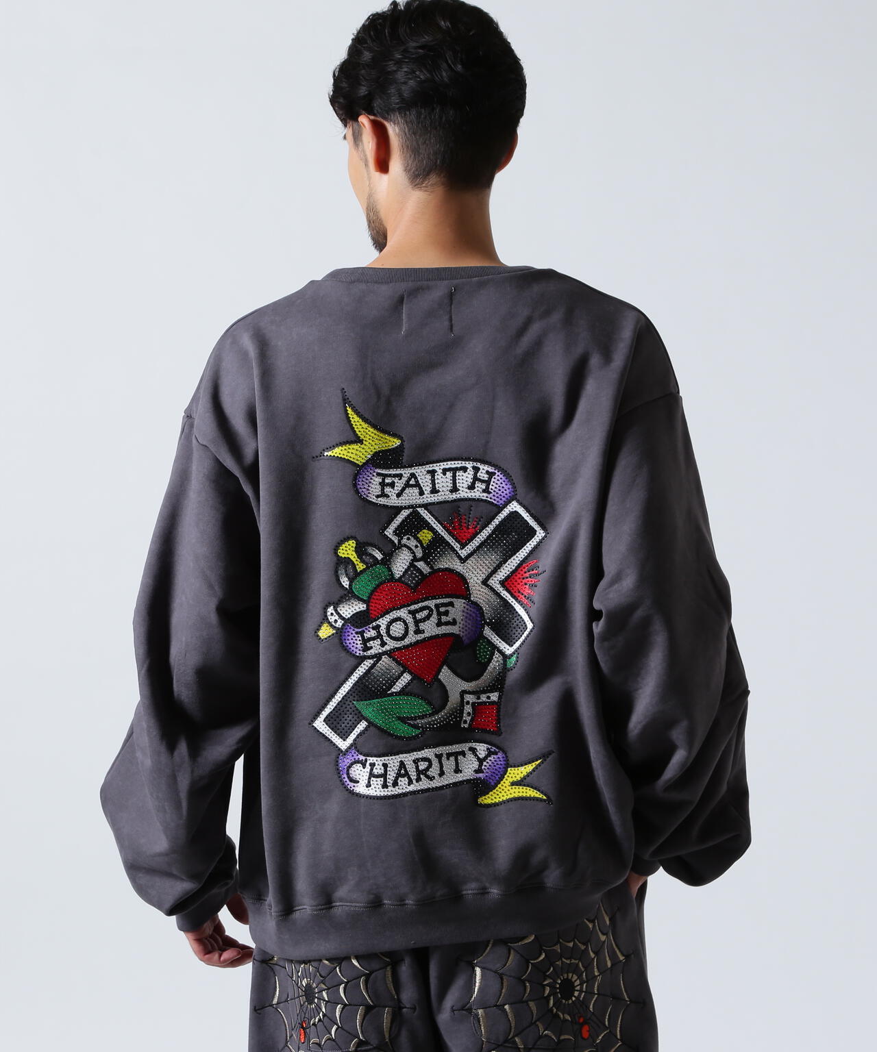FR(13)NDS × Ed Hardy/フレンズ × エド・ハーディ/コラボスウェット