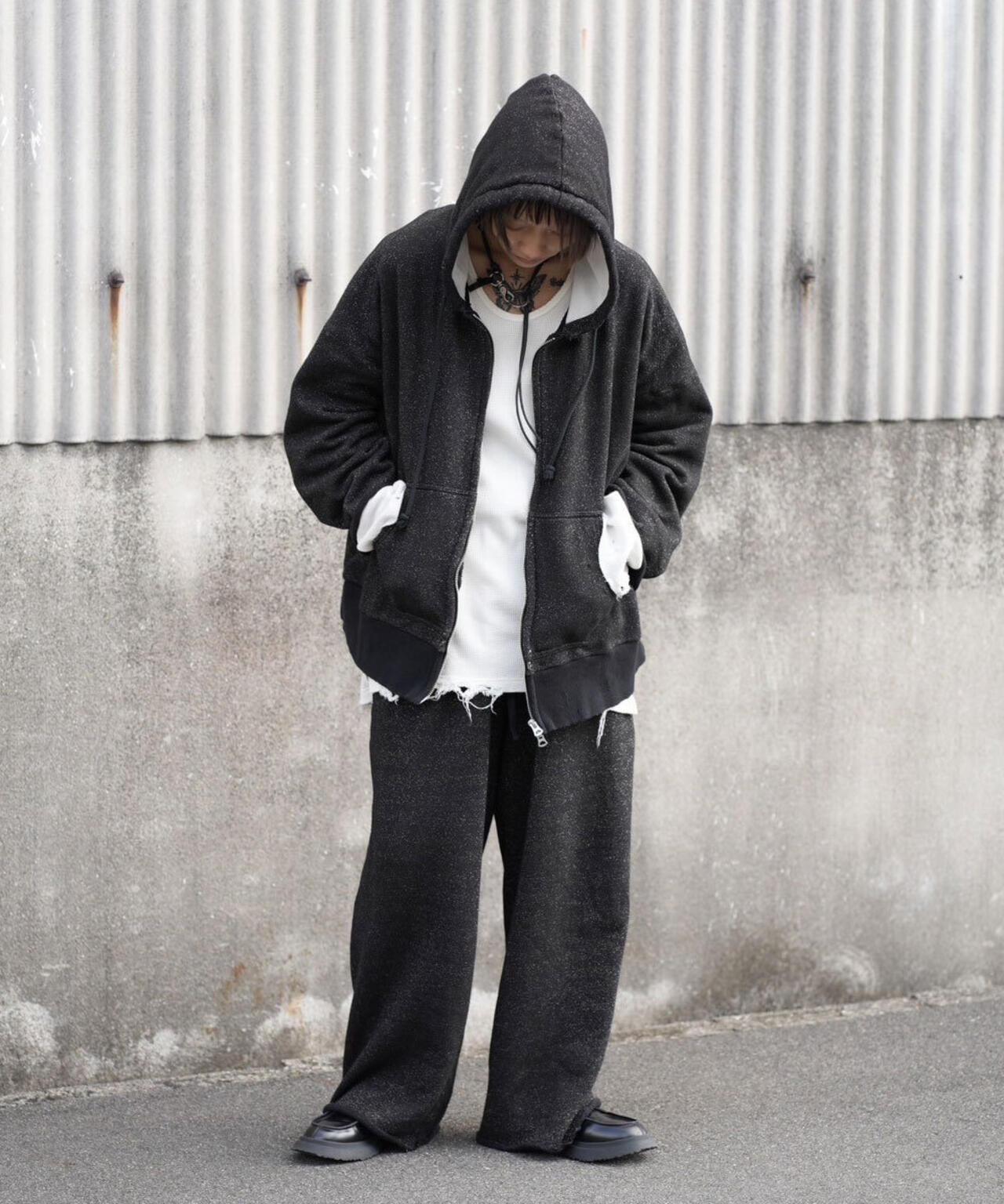 ANCELLM/アンセルム/LAYERED ZIP－UP HOODIE EX | GARDEN（ガーデン