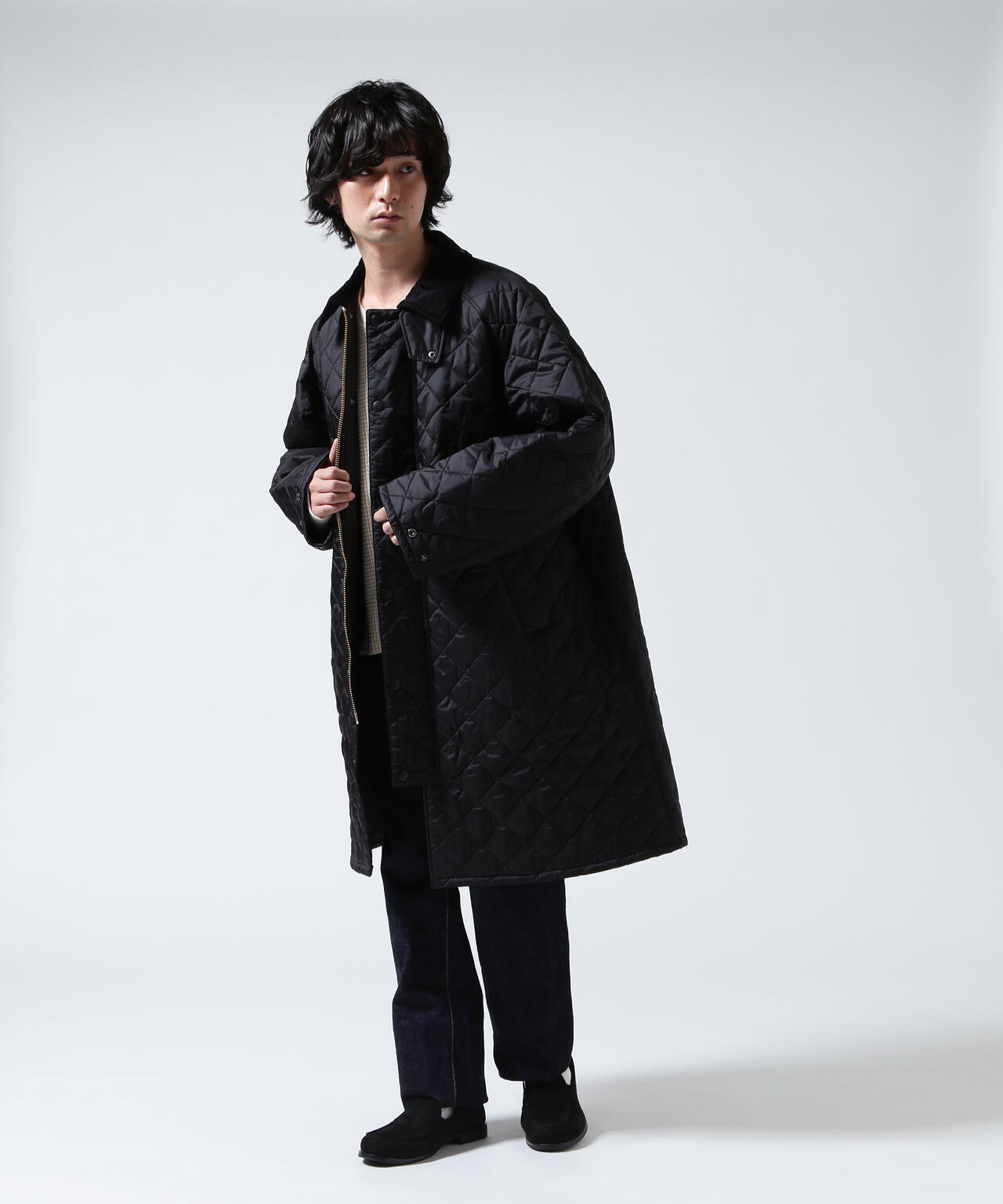 Barbour/バブアー EXMOOR QUILTING MID-LENGTH COAT エクスモア
