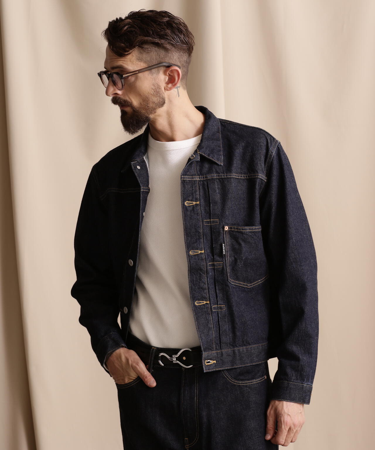 直営限定】1st DENIM JACKET/デニム ジャケット Gジャン | Schott