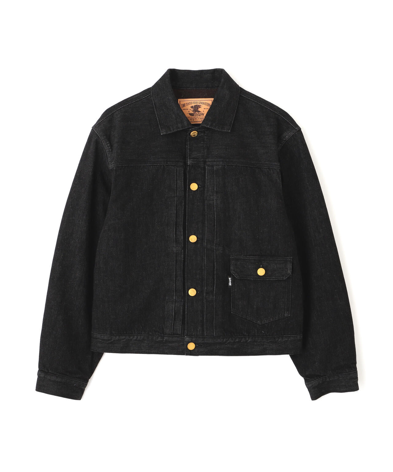 LOT. 114 BLACK DENIM JACKET/ブラックデニムジャケット | Schott