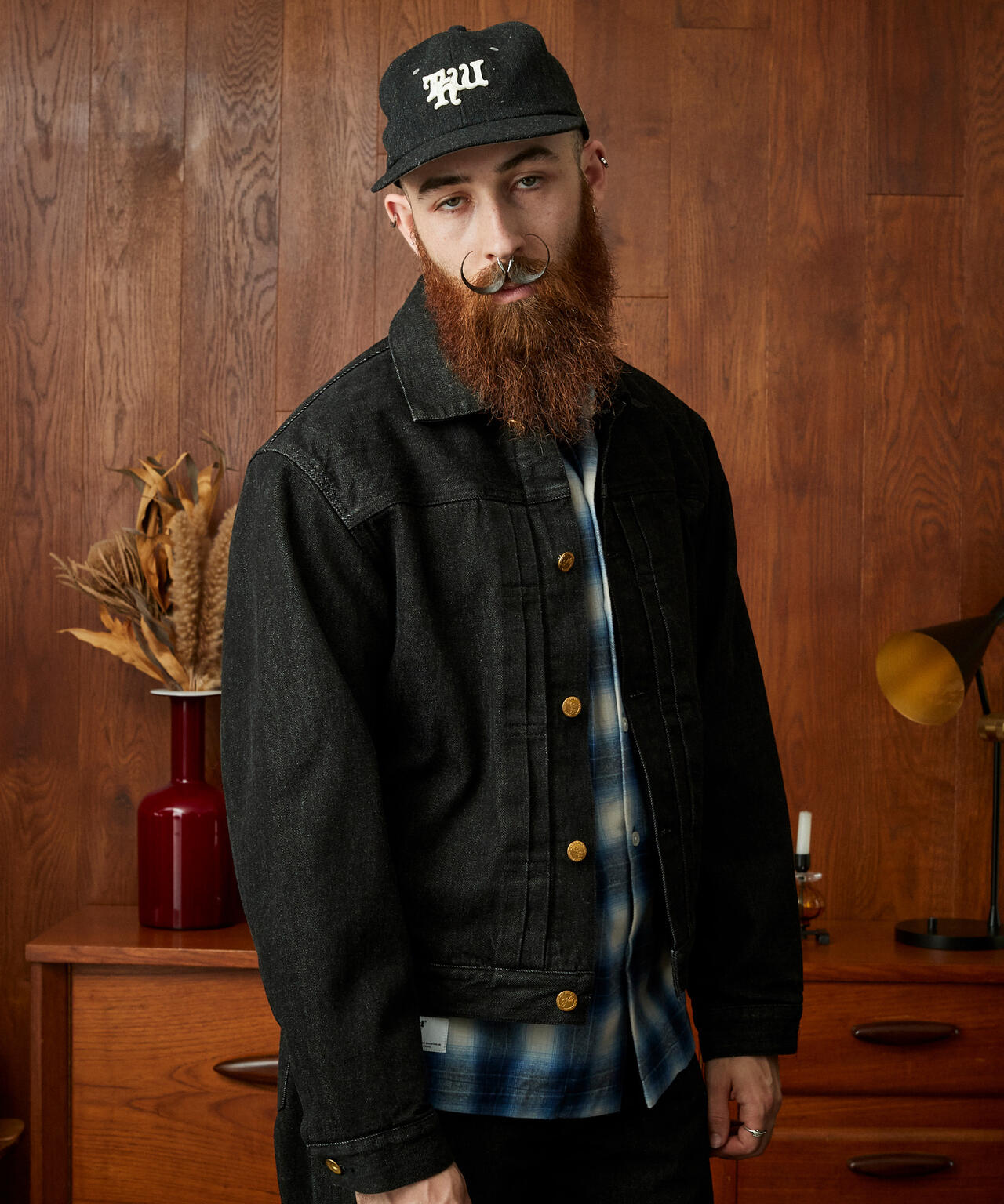 LOT. 114 BLACK DENIM JACKET/ブラックデニムジャケット | Schott