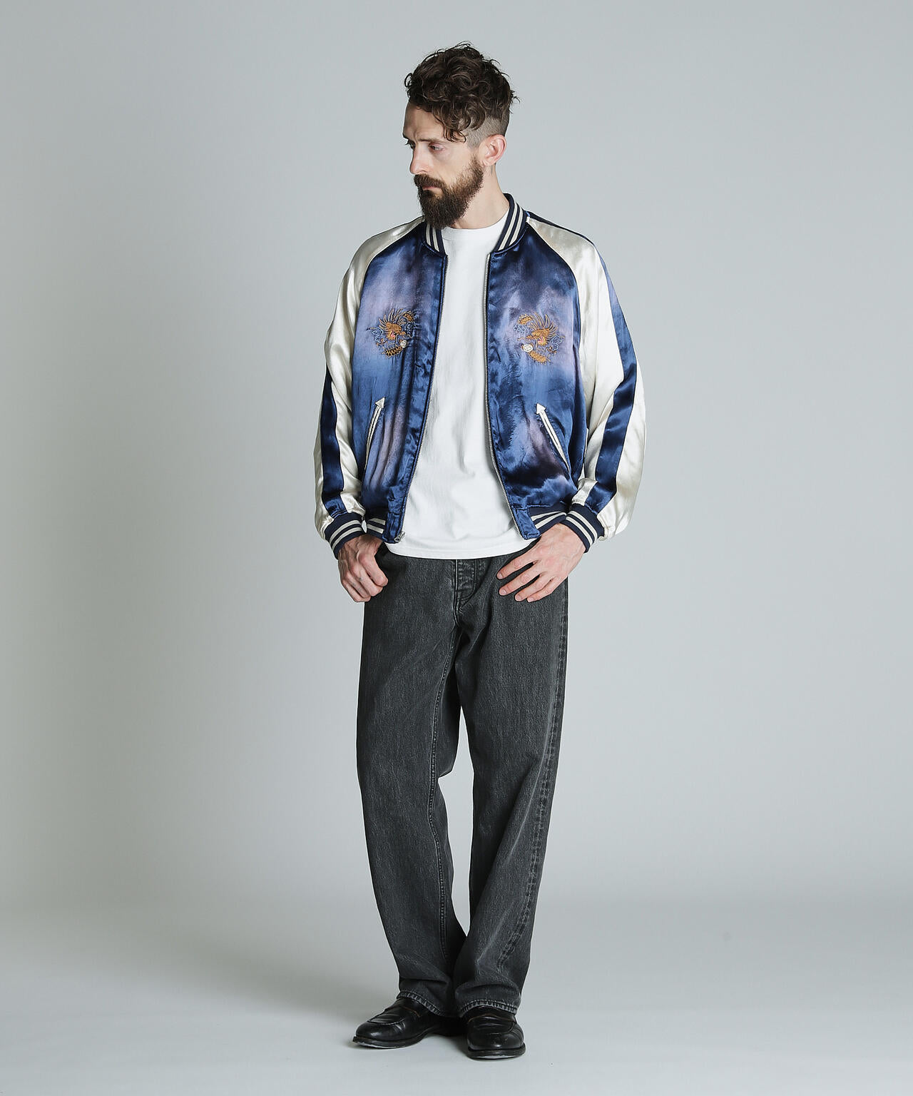 RAYON SUKA ASING JACKET/レーヨン エイジング スカジャン | Schott