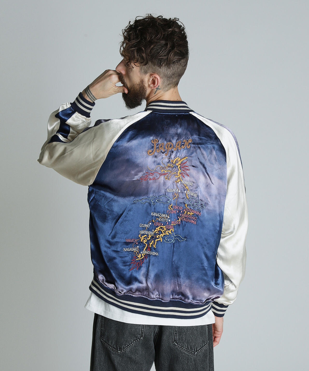 RAYON SUKA ASING JACKET/レーヨン エイジング スカジャン | Schott