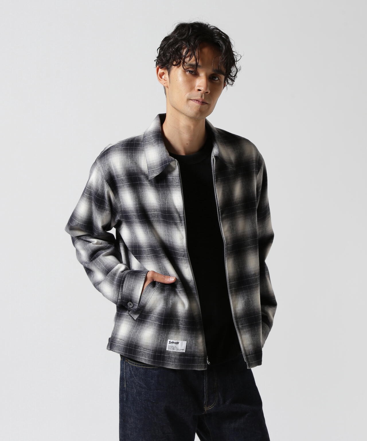 TMT CPO ジャケット オンブレ チェック S キムタク着用ブランド TMT