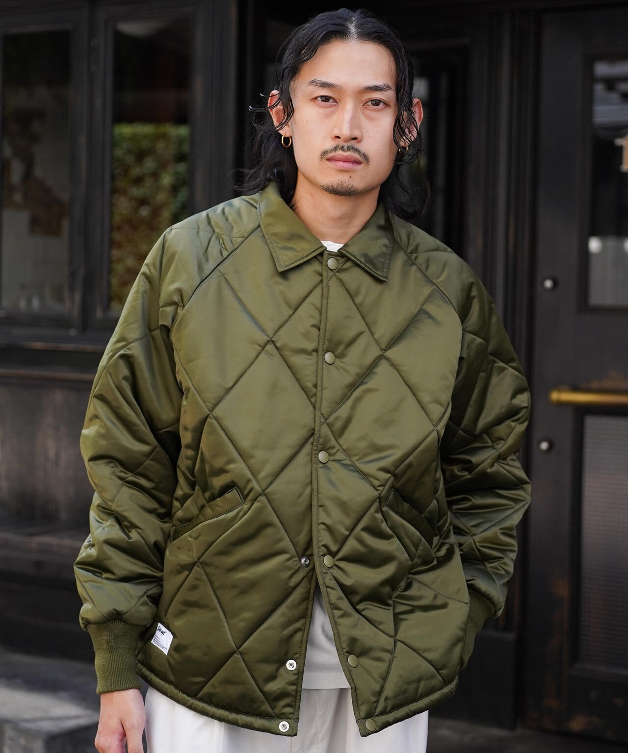 QUILT COACH JACKET/キルティング コーチジャケット | Schott