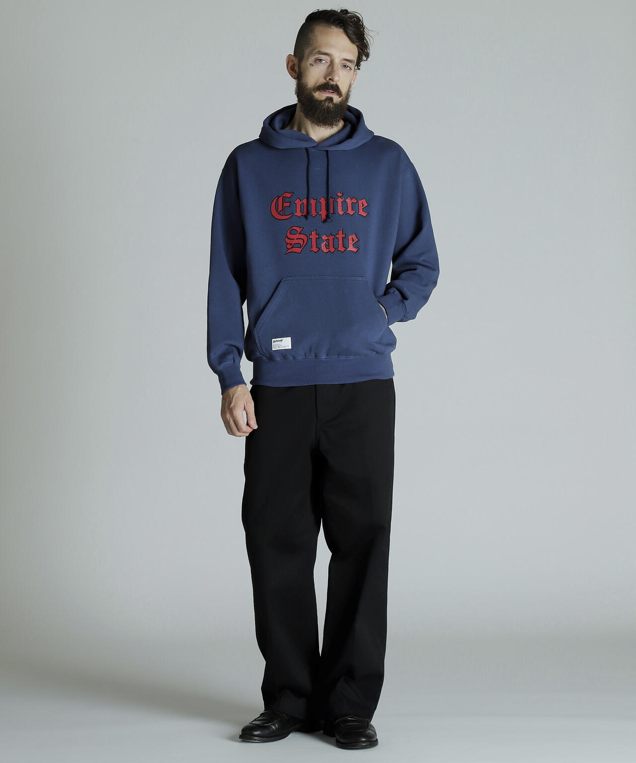 HOODED SWEAT EMPIRE STATE/パーカー エンパイア ステート | Schott