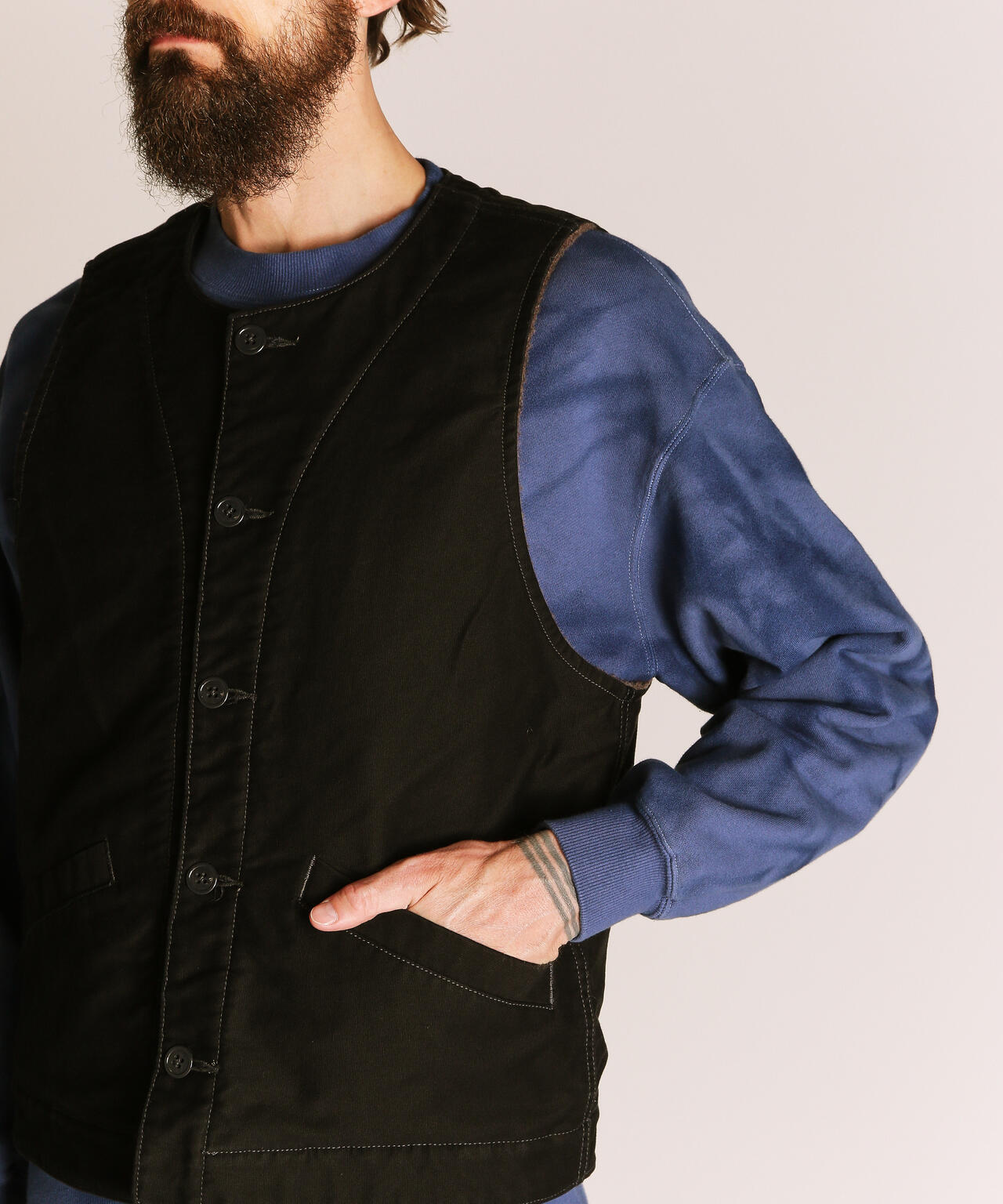 CIVILIAN DECK VEST/シビリアン デッキベスト | Schott（ショット