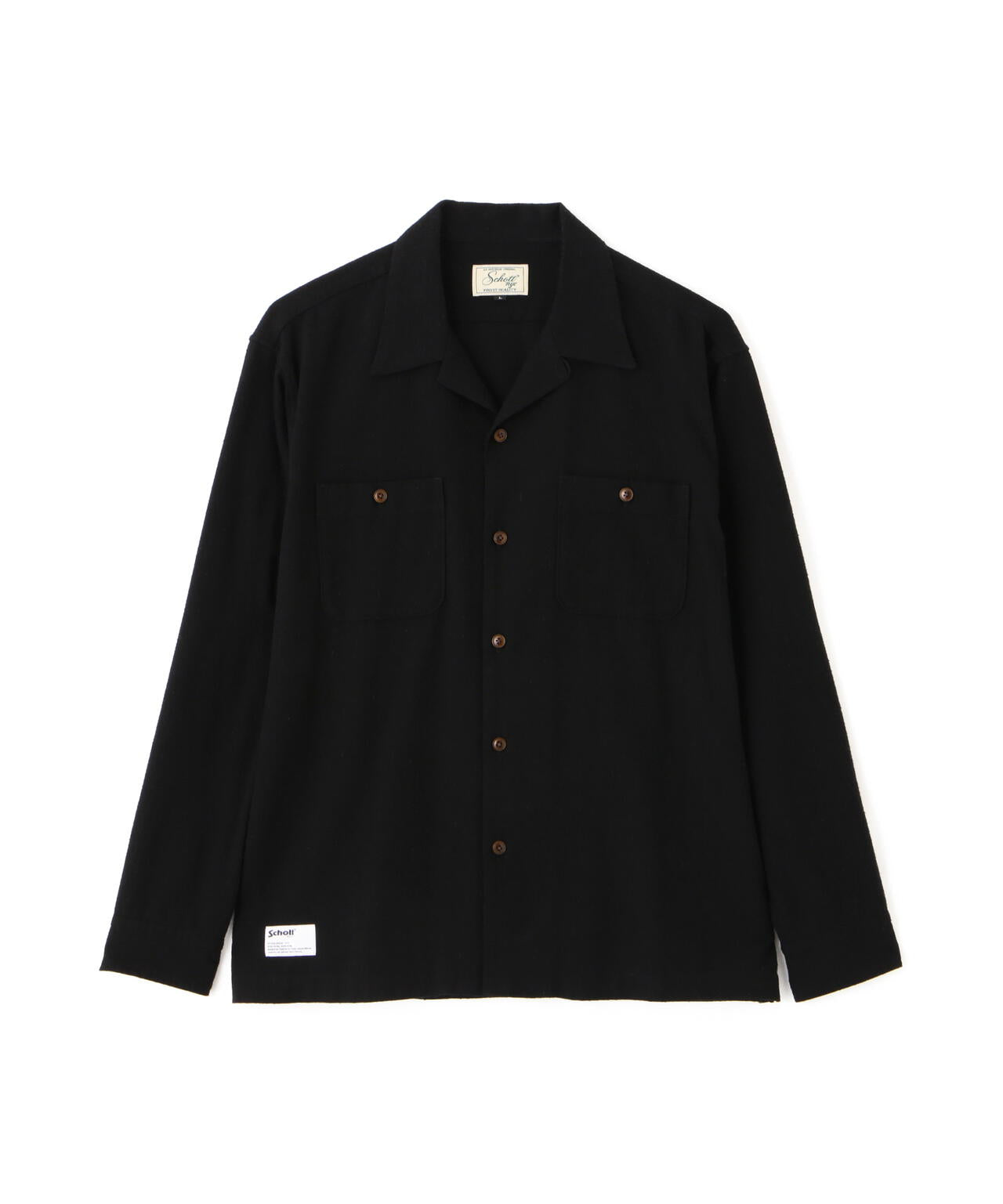 HV SHIRT PLAIN/ヘンプビスコース シャツ プレーン | Schott（ショット