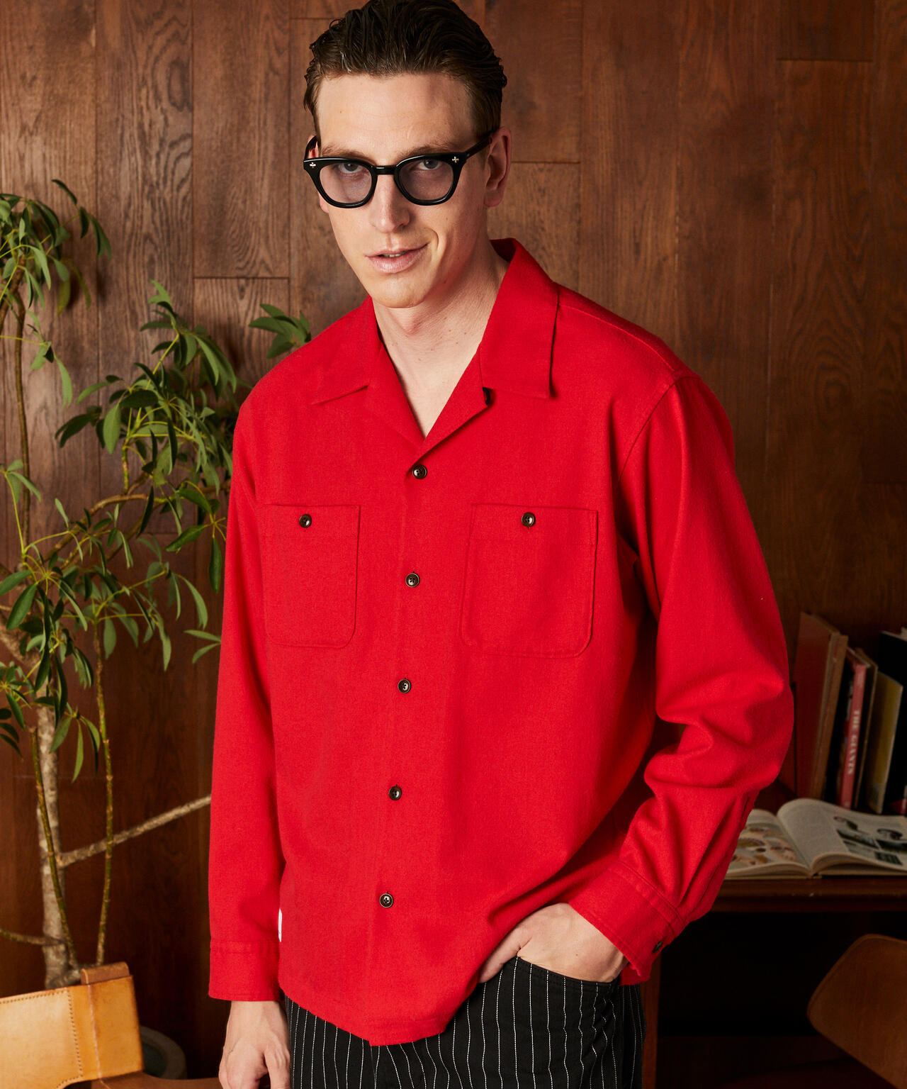 HV SHIRT PLAIN/ヘンプビスコース シャツ プレーン | Schott（ショット