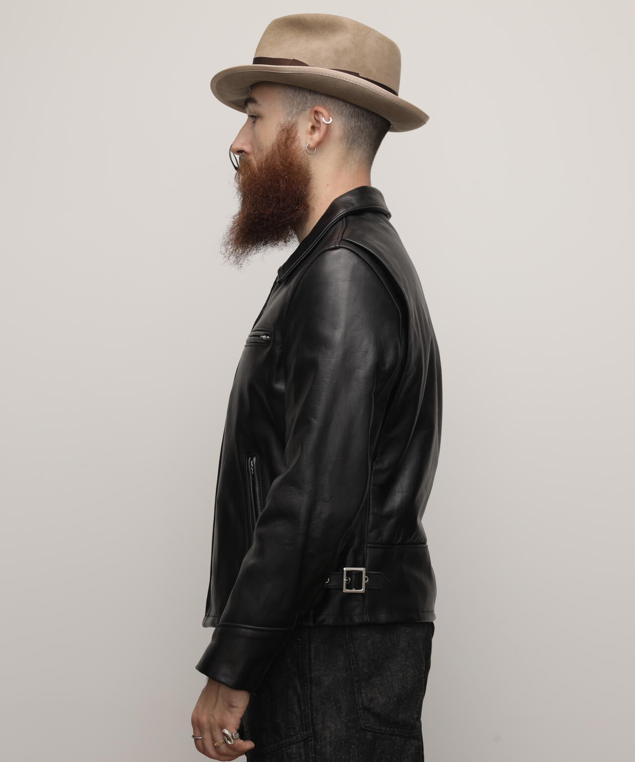 103US TRUCKER JACKET/レザートラッカー ジャケット | Schott