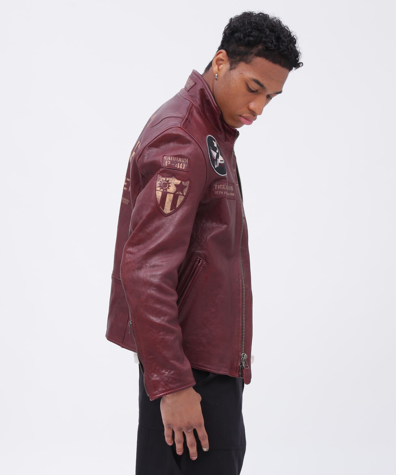 直営店限定》AGED WAPPEN STAND ZIP RIDERS / エイジド ワッペン