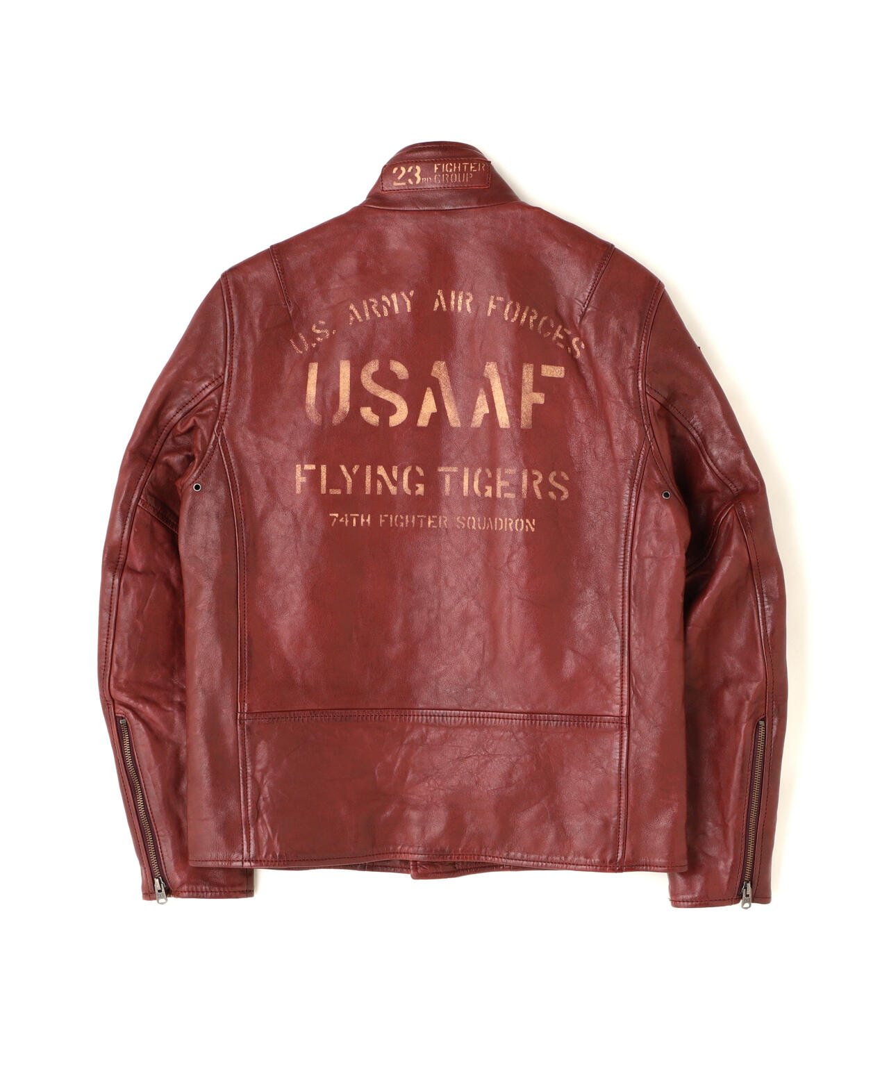 直営店限定》AGED WAPPEN STAND ZIP RIDERS / エイジド ワッペン