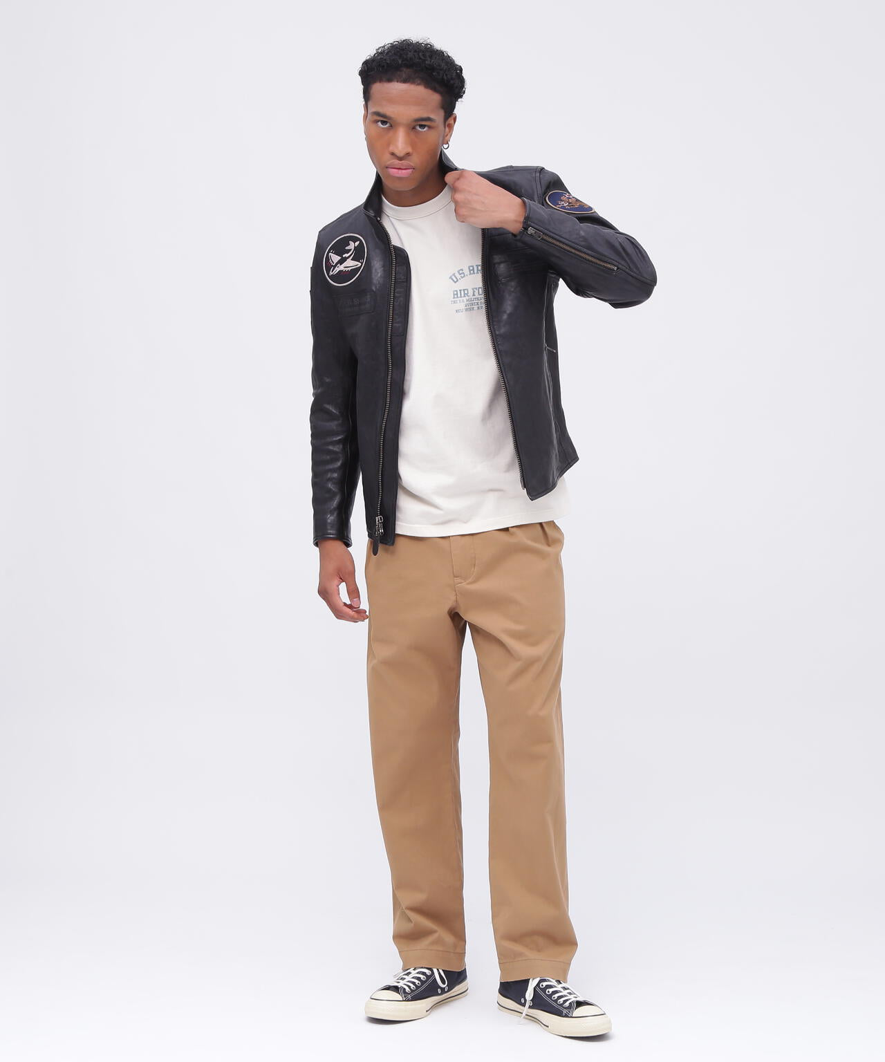 直営店限定》AGED WAPPEN STAND ZIP RIDERS / エイジド ワッペン