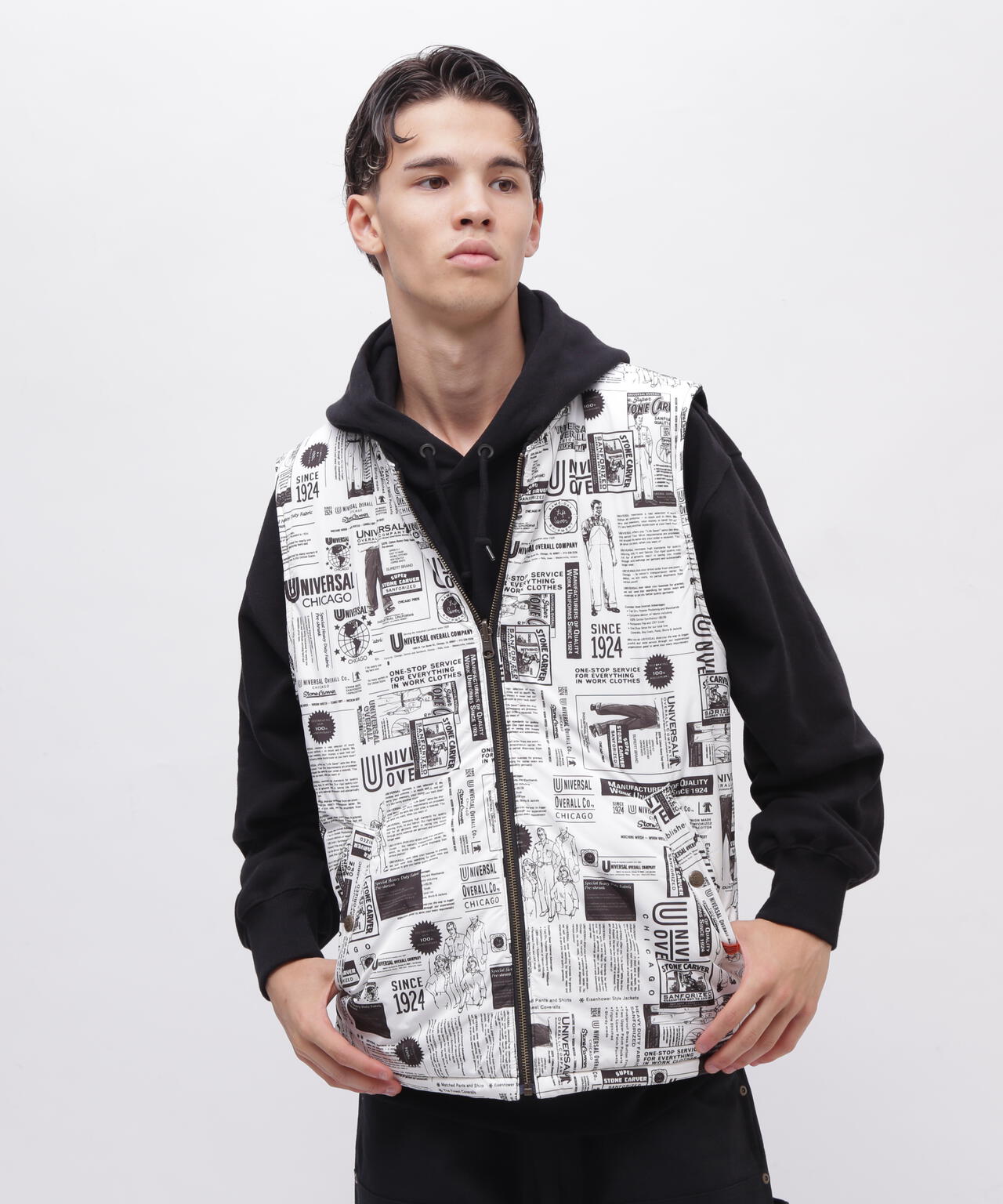 AVIREX × UNIVERSAL OVERALL》 WORK VEST / ワークベスト