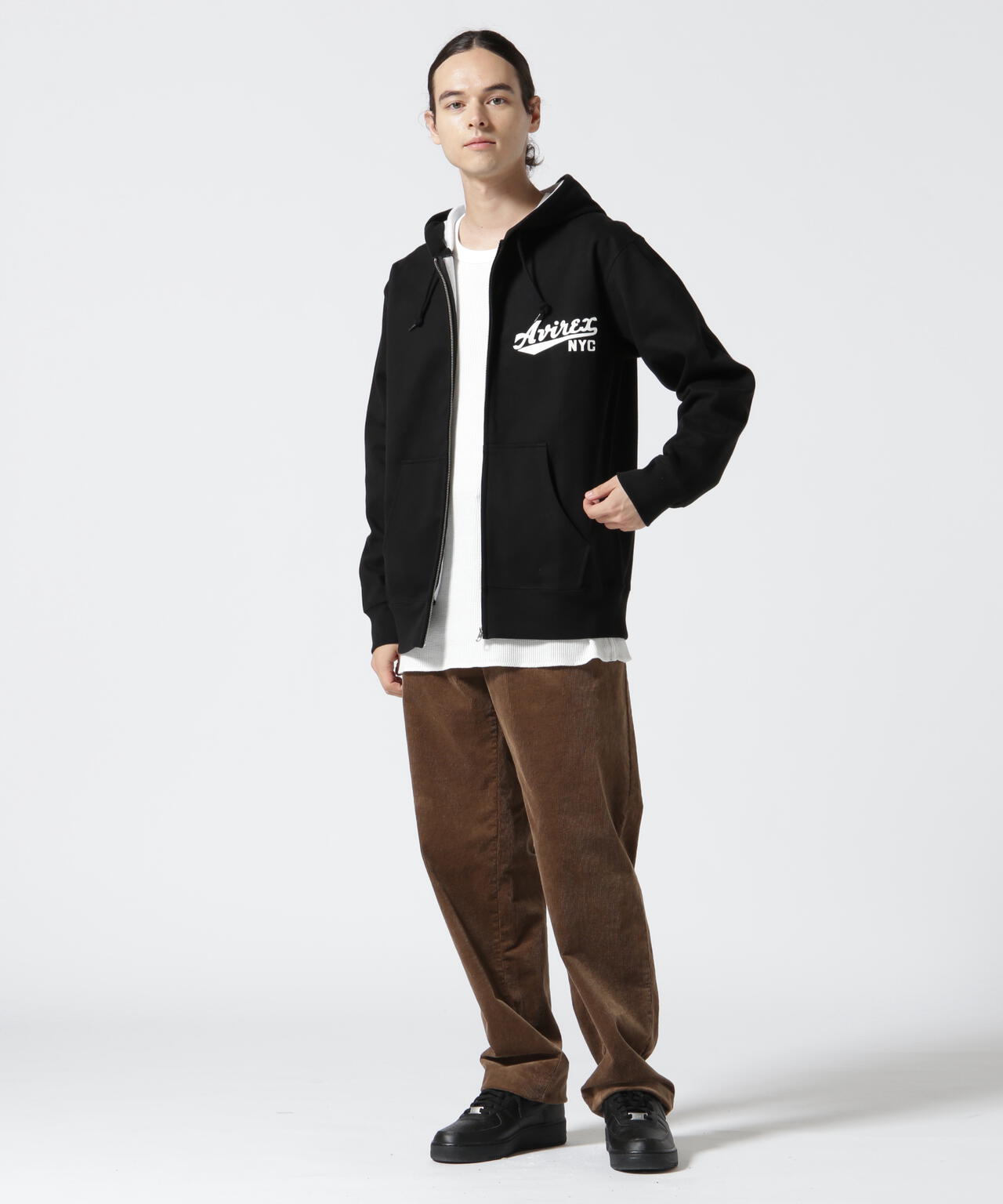 WEB&DEPOT限定》BONDING ZIP PARKA/ボンディングジップパーカー