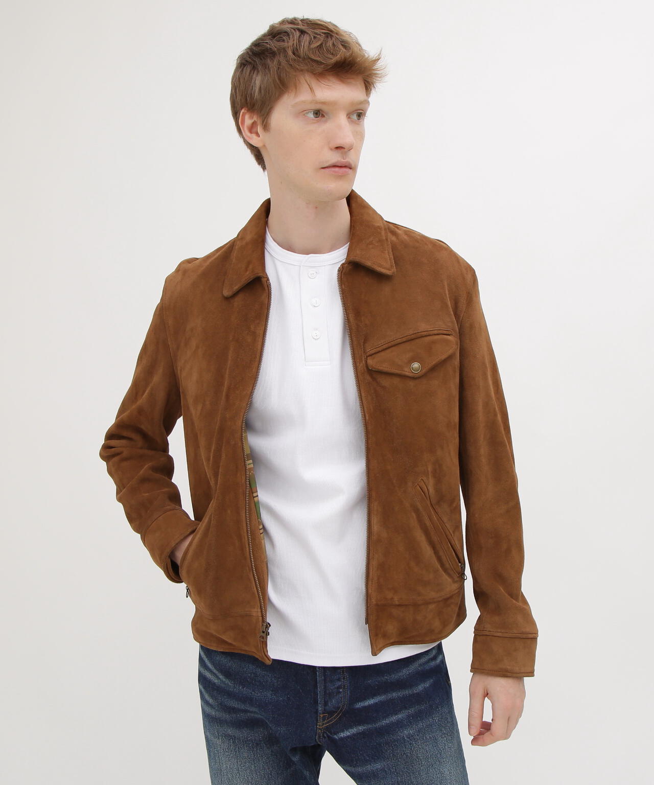 GOAT SUEDE SPORTS JACKET | AVIREX（アヴィレックス） ｜【公式】通販