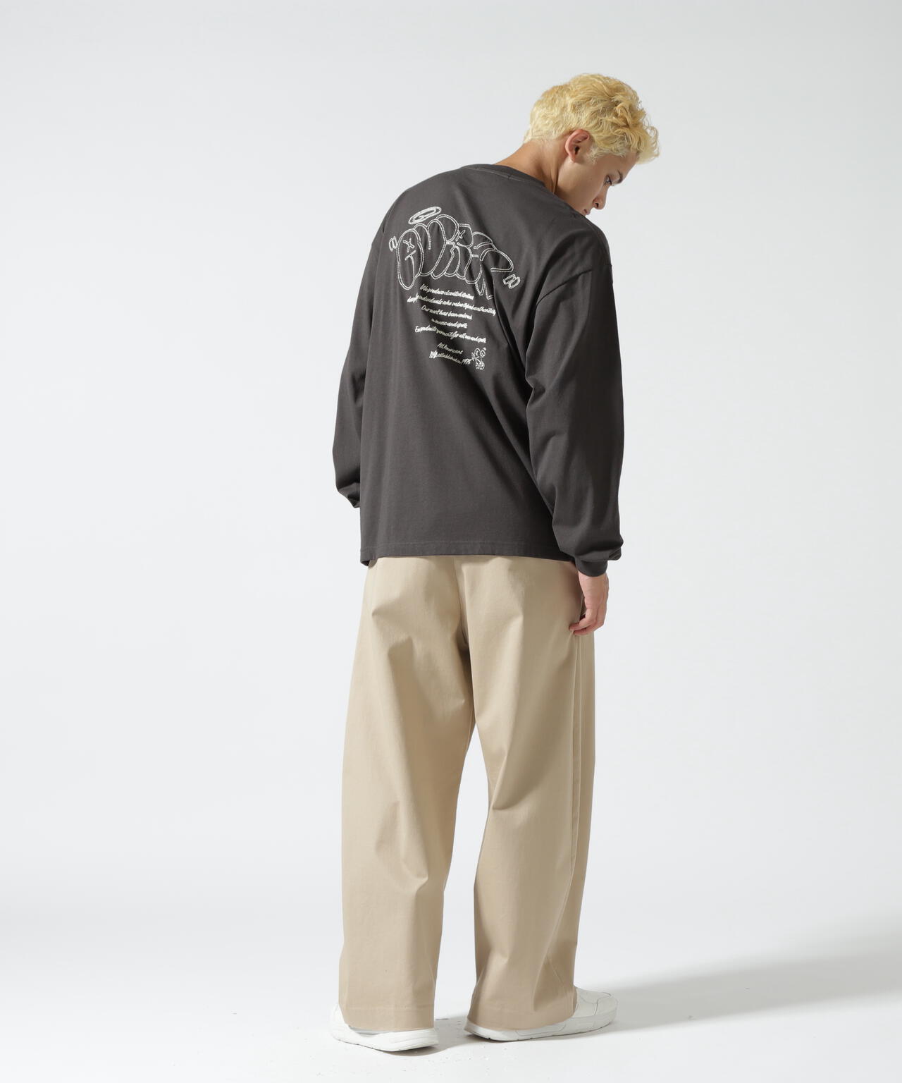 直営店限定》GRAFFITI EMBROIDERY L/S T-SHIRT | AVIREX