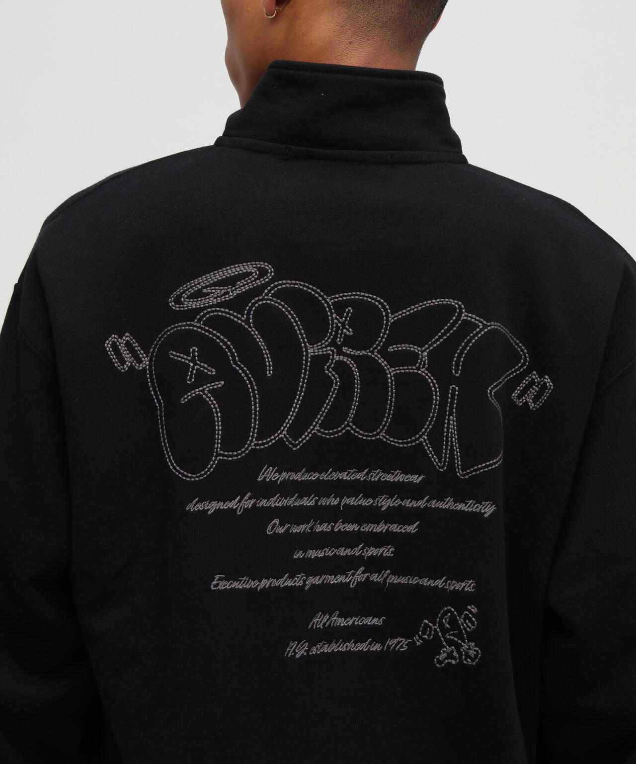 直営店限定》GRAFFITI HALF ZIP SWEAT | AVIREX（アヴィレックス