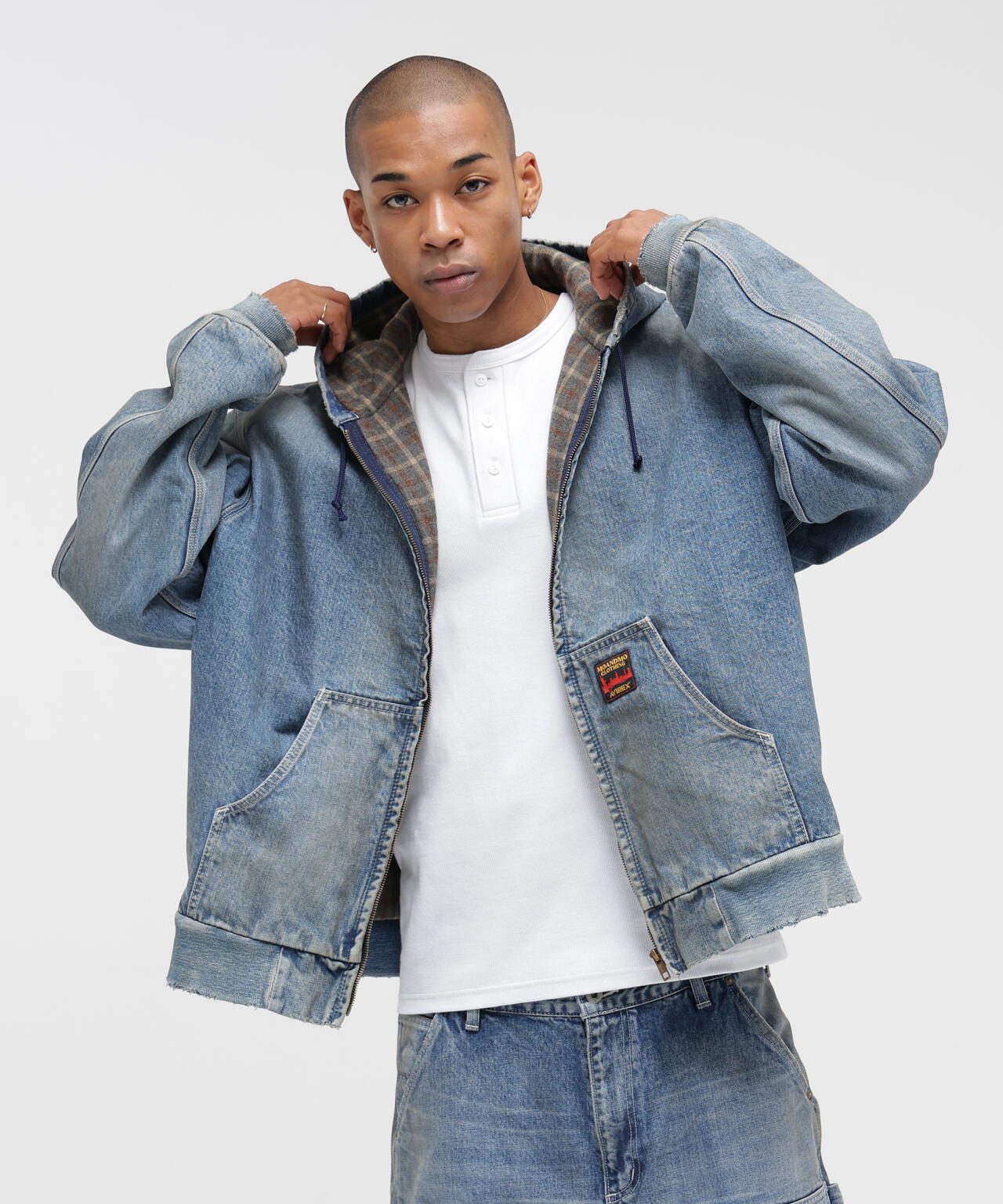 AVIREX｜MOANDMO CLOTHING》DENIM ACTIVE PARKA | AVIREX