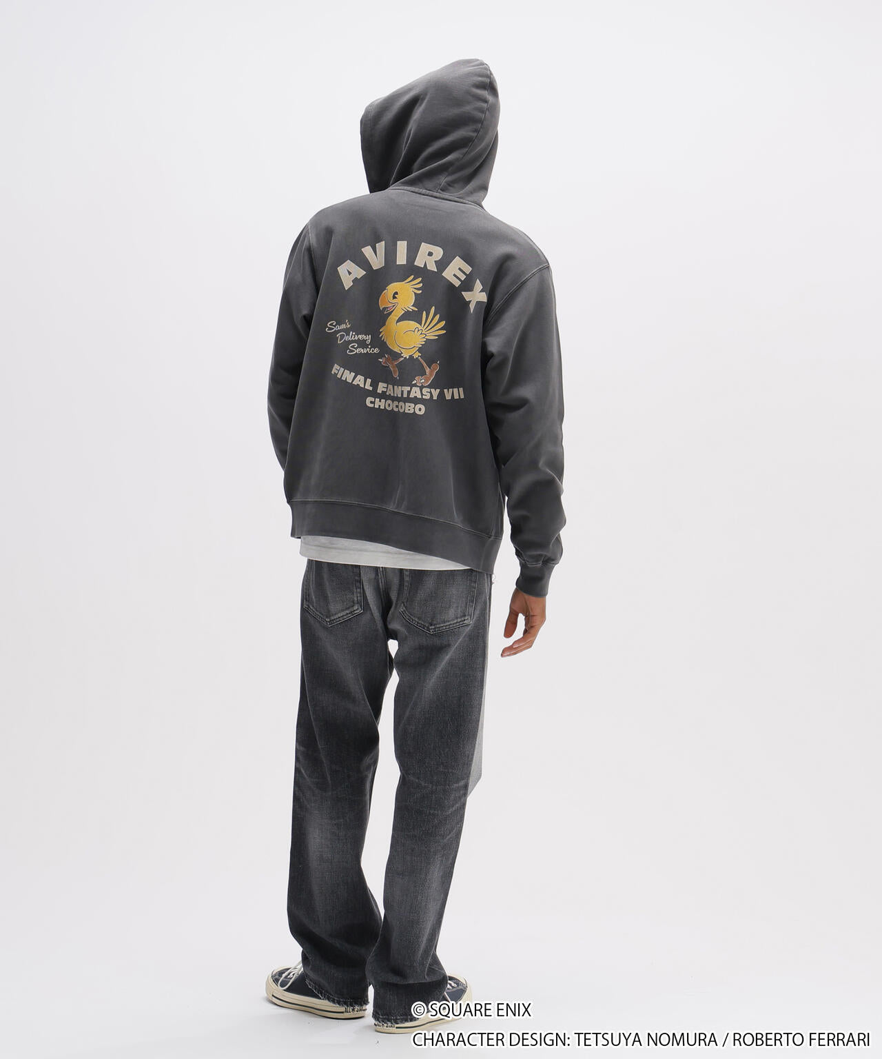 AVIREX × FINAL FANTASY VII REMAKE》ZIP UP HOODIE ”CHOCOBO