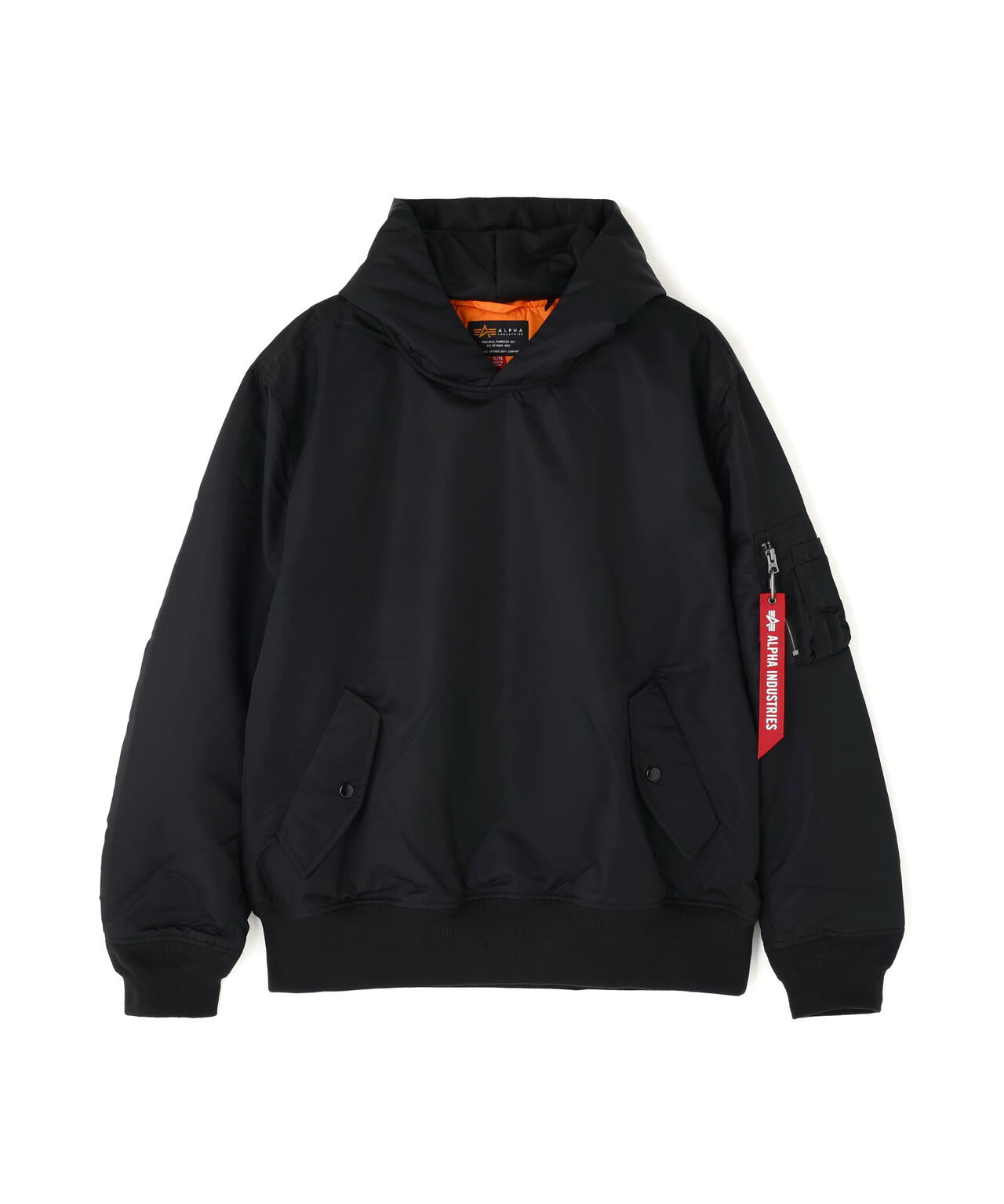 PULL-OVER HOODED MA-1 | Alpha Industries（アルファ