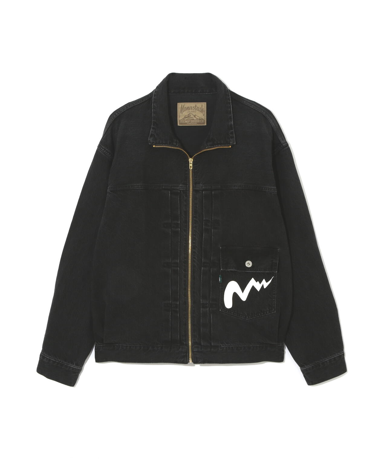 MANASTASH/マナスタッシュ/MS DENIM ZIP JACKET/デニムジップ