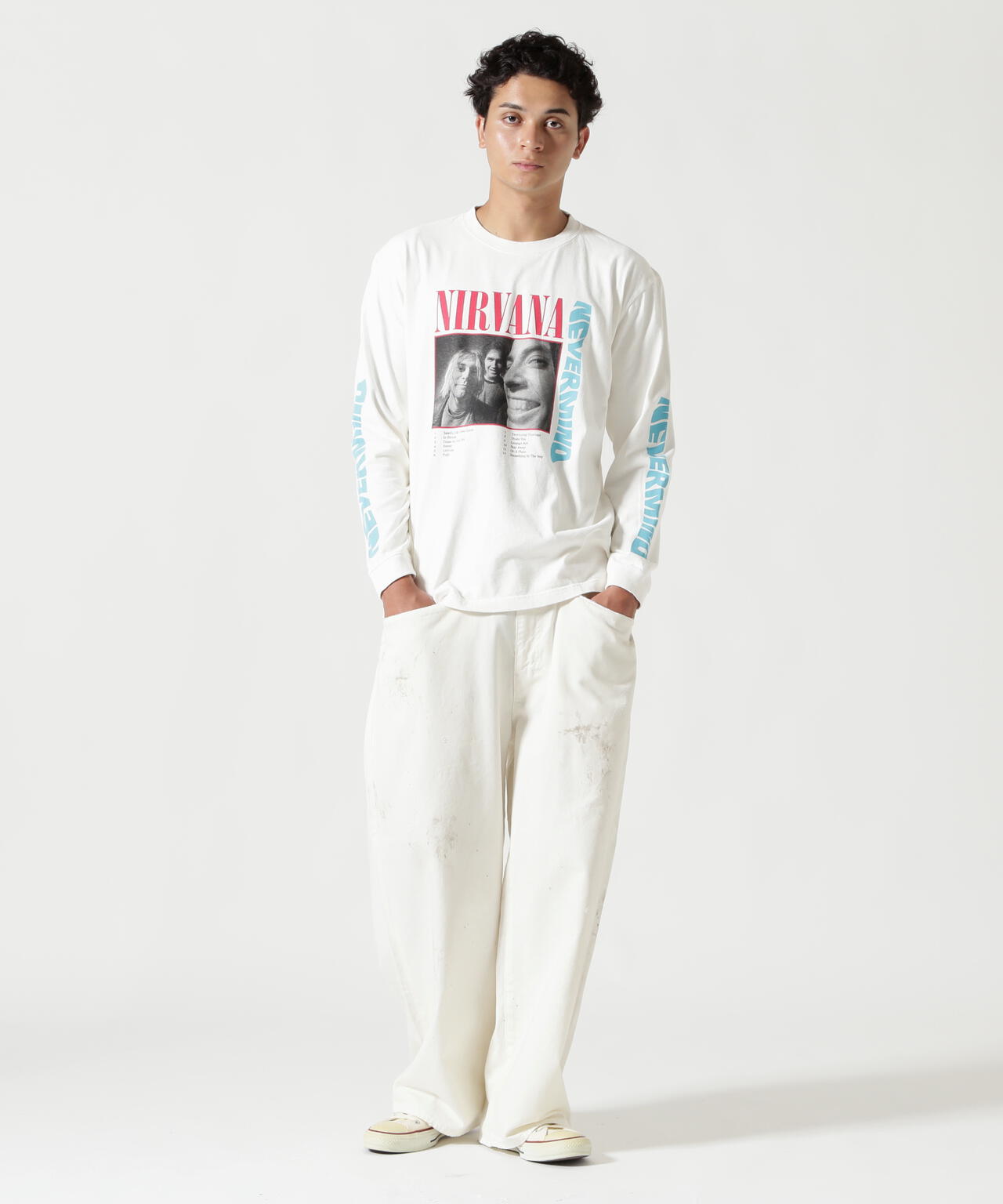 NIRVANA/ニルヴァーナ/NEVERMIND L/S TEE/コラボロンT | MANASTASH