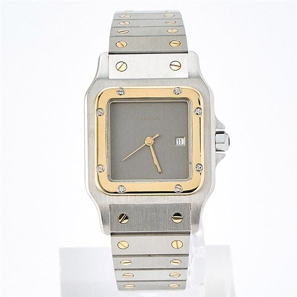 Cartier サントス ガルベ 2961 自動巻き 腕時計 LM ゴースト文字盤