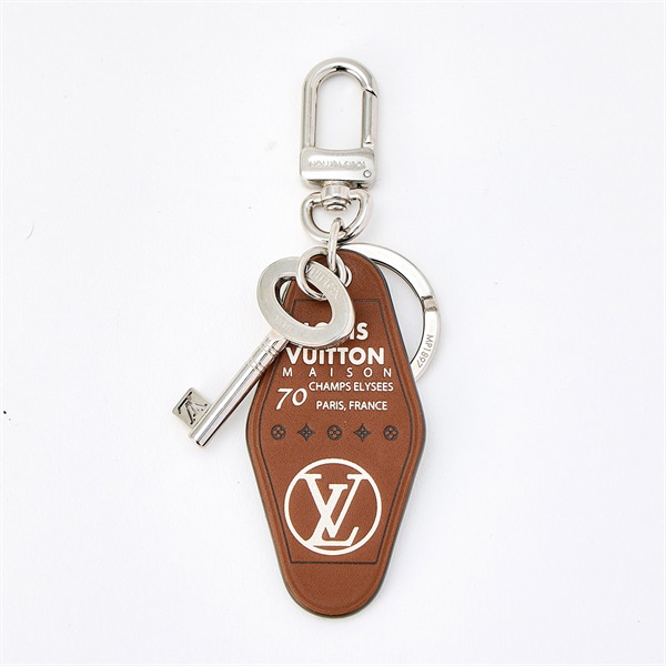 LOUIS VUITTON ポルトクレ LVモーテル キーホルダー MP1897 ブラウン