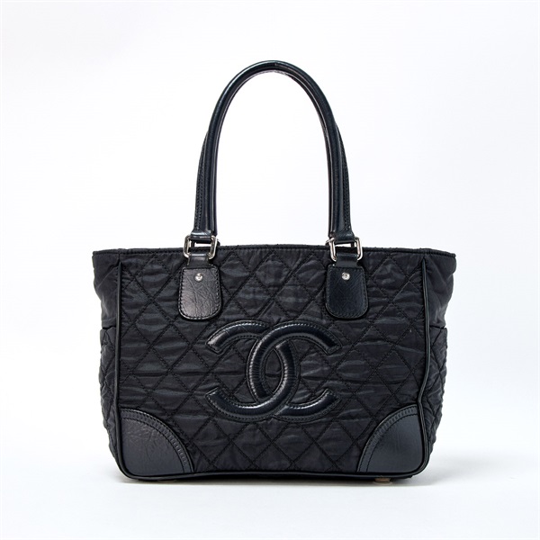 CHANEL マトラッセ ココマーク パリ・ニューヨークライン トートバッグ