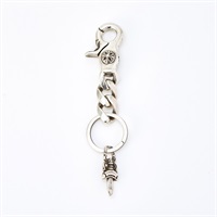 CHROME HEARTS ダガー キーリング ショート クラシックチェーン 2