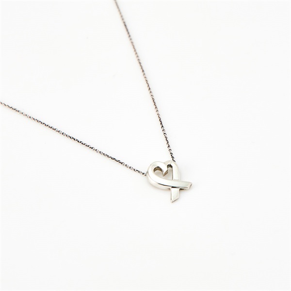 TIFFANY & Co. ラビングハート ネックレス シルバー 925