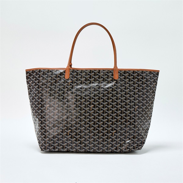 GOYARD サンルイ GM トートバッグ ブラック オレンジ PVC | MixTHINKS