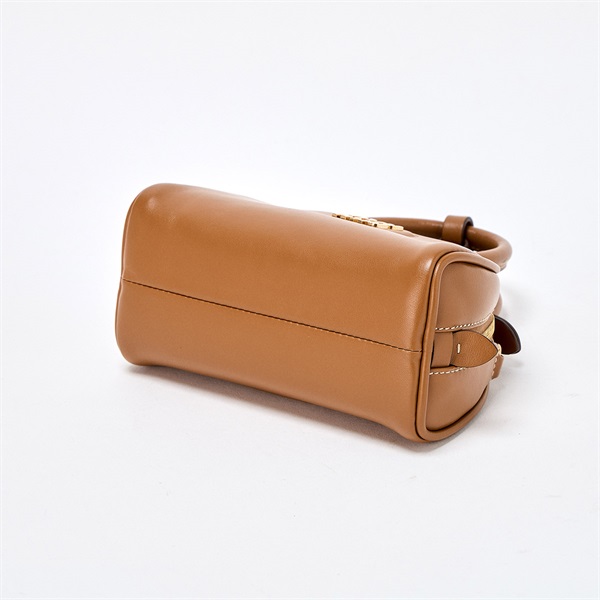 MIU MIU ハンドバッグ 5BP085 キャメル ゴールド カーフレザー