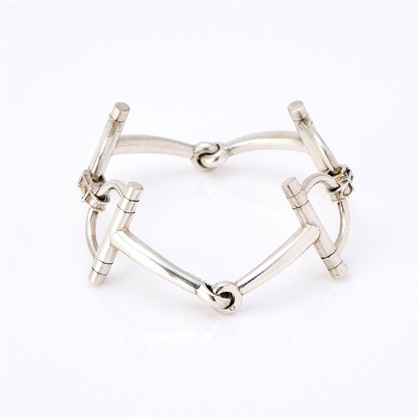 HERMES モーデコース ホースビット ブレスレット シルバー 925