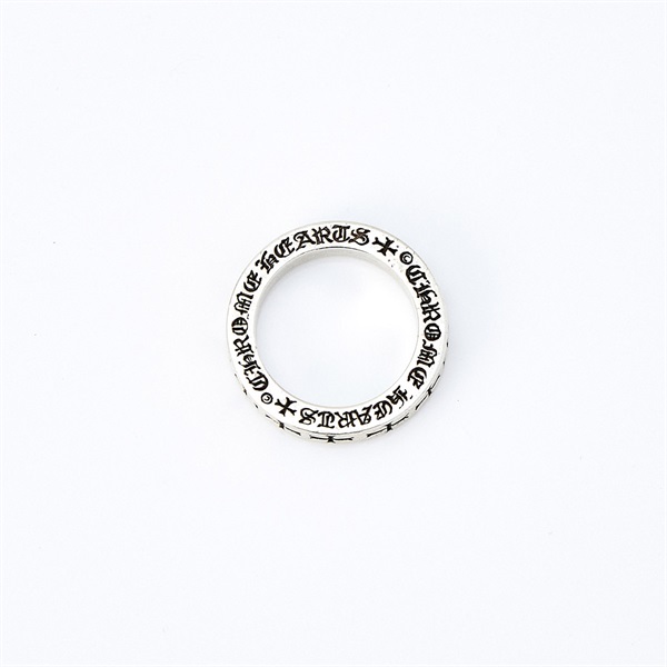 CHROME HEARTS 3mm スペーサーリング FUCK YOU リング 12 シルバー 925
