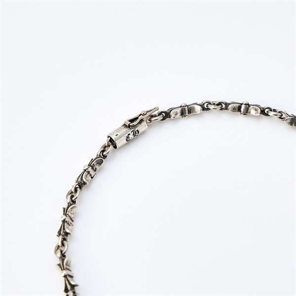 CHROME HEARTS タイニーEバー ネックレス シルバー 925 K14