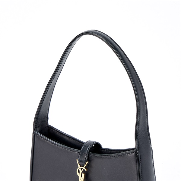 SAINT LAURENT ル・サンカセット ハンドバッグ ブラック ゴールド